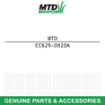 thumbnail image 1 of MTD 629-0920A Wire Harness Troy-Bilt Boss Yard 50 CSV070 CS45M3 CSV060 CSV020, 1 of 4
