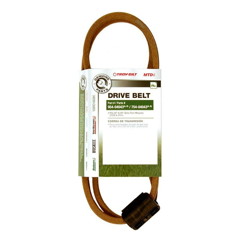 MTD 954 04043B Transmission Drive Belt Murray Troy Bilt Mustang XP Colt ZT RZT