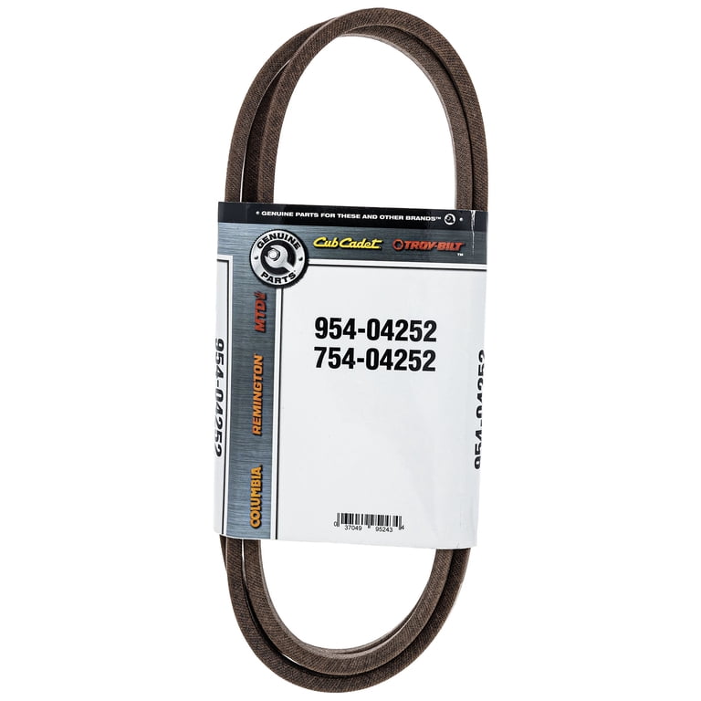 MTD 954-04252 Belt-V Type 4L X 8 Troy-Bilt C79GF LT4216 - Walmart.com