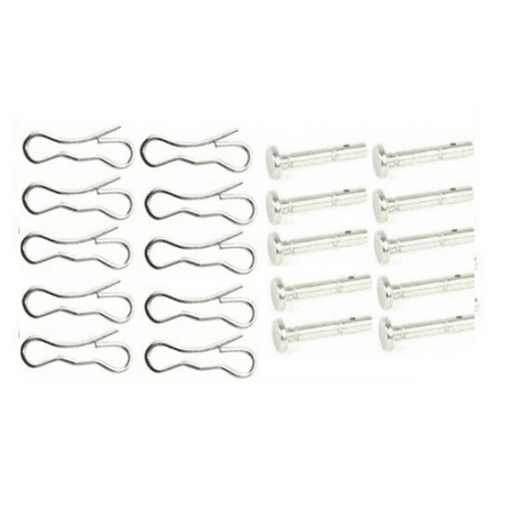 MTD Craftsman Replacement Snow Thrower Shear Pin and Cotter Pin - 10 of Each