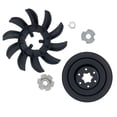 thumbnail image 1 of MTD HG-72135 Transmission Fan Pulley Kit Troy-Bilt Columbia Mustang XP ZT ULTIMA, 1 of 12