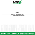thumbnail image 1 of MTD KM-317R0800 Nut Hex Small Pro 1748F, 1 of 4