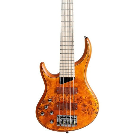 MTD Kingston KZ 5-String Left Handed Bass Burled Maple Maple