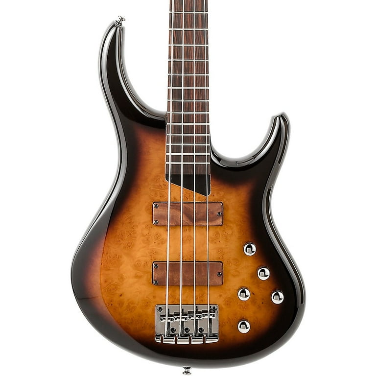 高品質の人気 Fingerboard Rosewood Z4 Kingston MTD Electric Tobacco Bass ベース