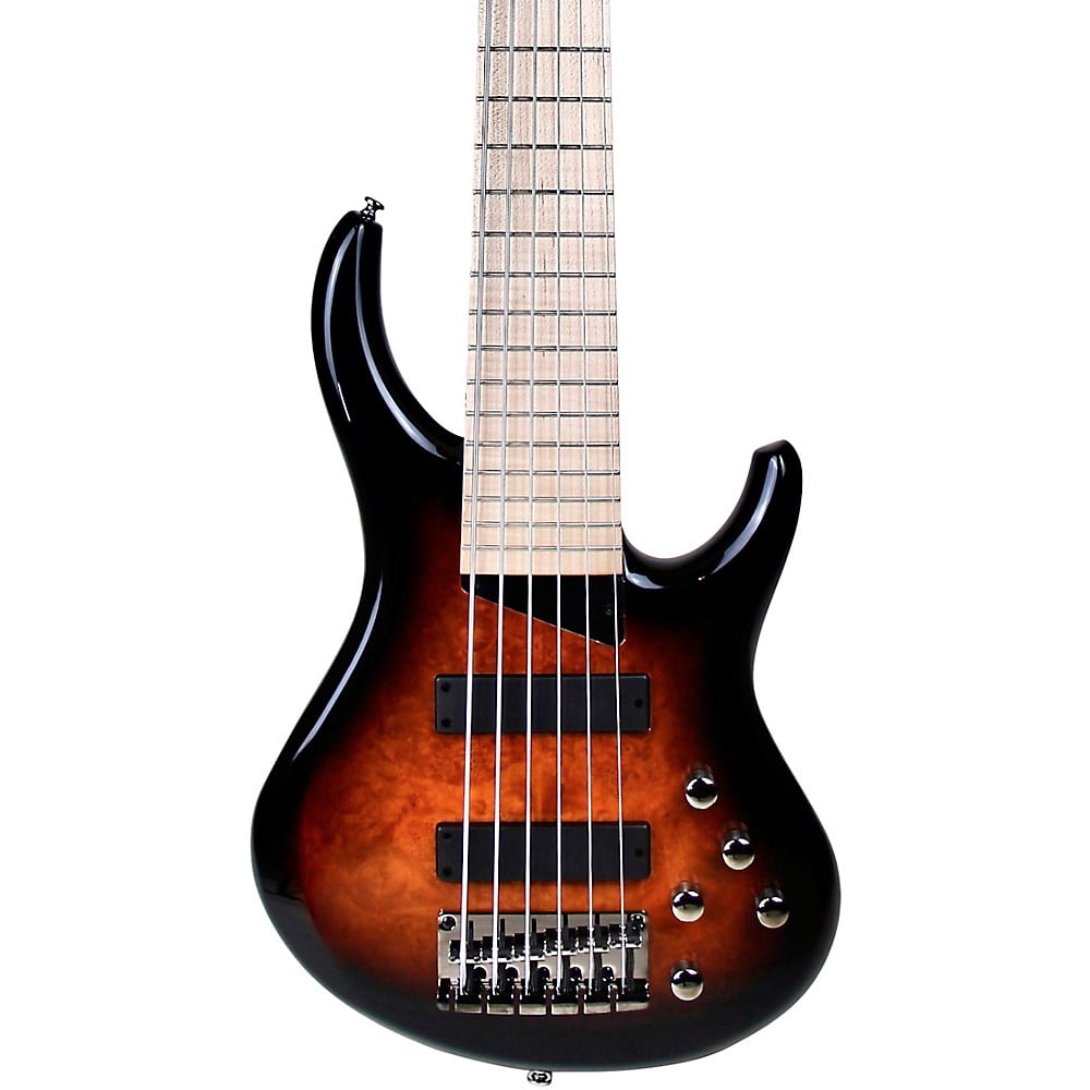 MTD Kingston Z6 6-String Electric Bass Guitar - Tobacco Sunburst