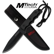 MTECH USA Fixed Stainless Steel Grooved Knife