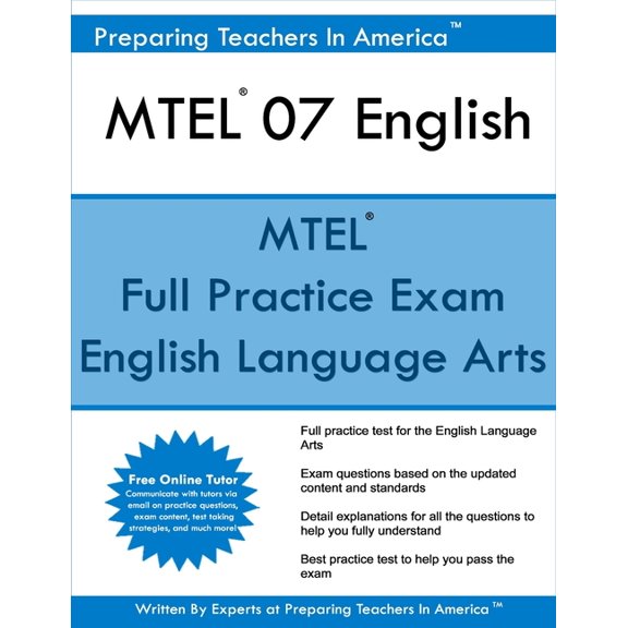 MTEL 07 English: Massachusetts Tests For Educator Licensure MTEL 07 (Paperback)