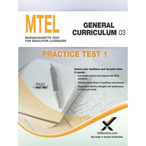 Mtel MTEL General Curriculum 03 Practice Test 1, (Paperback)