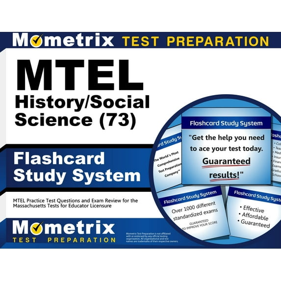 MTEL History/Social Science (73) Flashcard Study System : MTEL Practice Test Questions and Exam Review for the Massachusetts Tests for Educator Licensure (Cards)