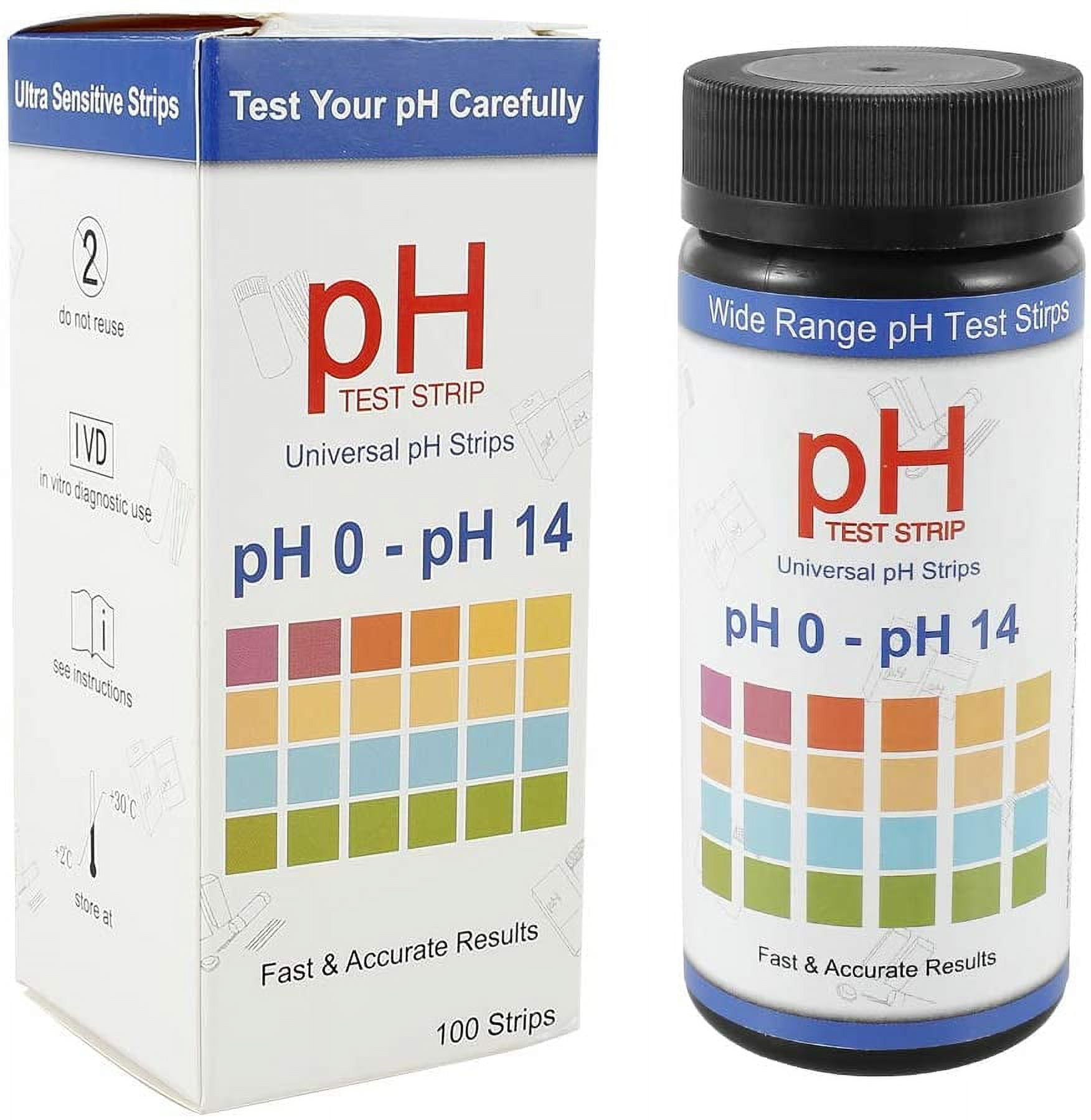 MTFun 100Pcs Soil Test Strips, Soil Testing Kit, Soil PH Test Strips, Soil PH Test Kit for Home