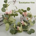 thumbnail image 1 of MTFun 180CM Artificial Eucalyptus Garland Simulation Faux Plants Vines Hanging Flower and Green Leaves Rattan Handmade Art Decor for Wedding Party Garden Home Outdoor Decoration, 1 of 5