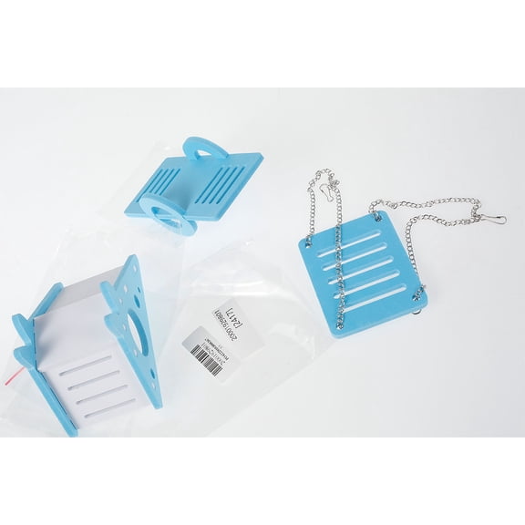 MTFun Hamster Play Toy , 3Pcs Eco-Board Non-Burr Hamster Toys Kit Seesaw Hamster for Home Pet Shop Dorm