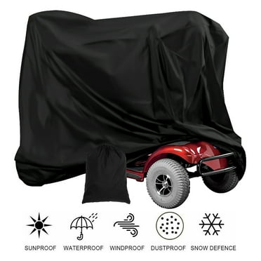 MTFun Large Heavy Duty Mobility Scooter Storage Rain Cover Waterproof Disability Cover