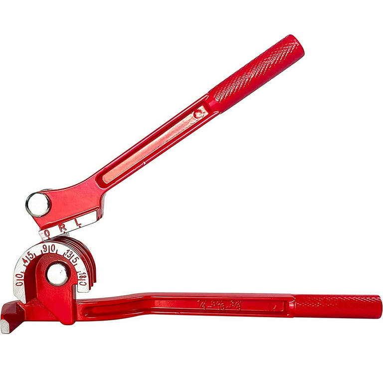 MTFun Tube Bender 0 180 Degree 1 4 Inch 5 16 Inch 3 8 Inch Pipe Bender Manual High Precision Portable Tubing Bending Tool for Copper Brass Aluminum