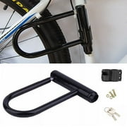 MTFun U-Lock Bicycle Lock, Heavy Duty Bike Lock with U Lock Shackle and Mounting Bracket