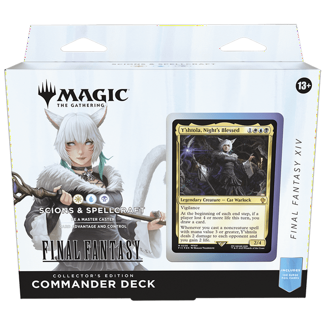 Magic: The Gathering Trading Card Games Final Fantasy Collector Deck Scions and SpellCraft