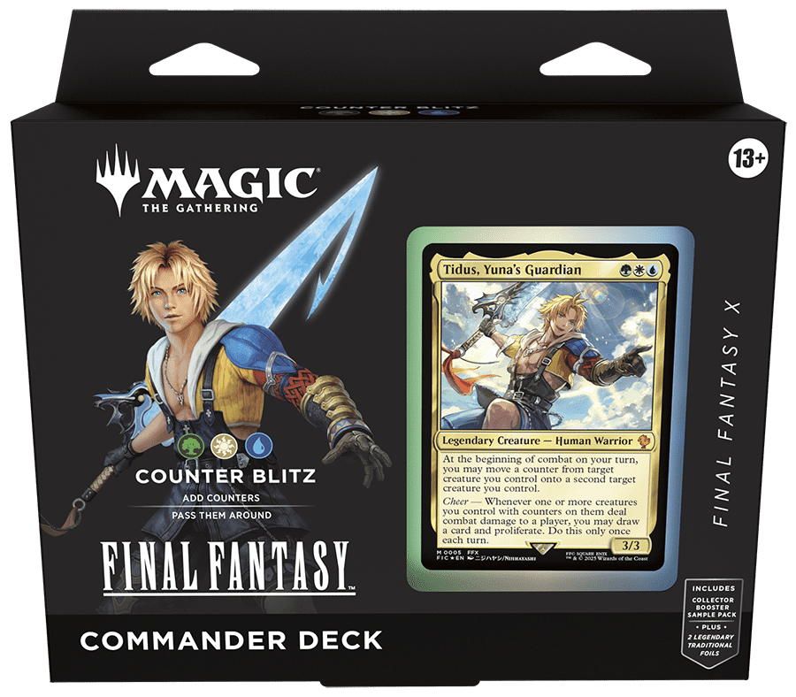 Magic: The Gathering Trading Card Games Final Fantasy Commander Deck Counter Blitz