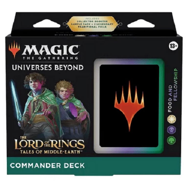 mtg lotr commander decks tcgplayer Magic The Gathering The Lord of The Rings: Tales of Middle-Earth Deck 2 + Collector Booster Sample Pack : CDs & Vinyl King Thoden Opt - Commander: The Lord