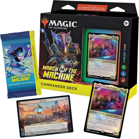 MTG MARCH OF THE MACHINE COMMANDER DECK