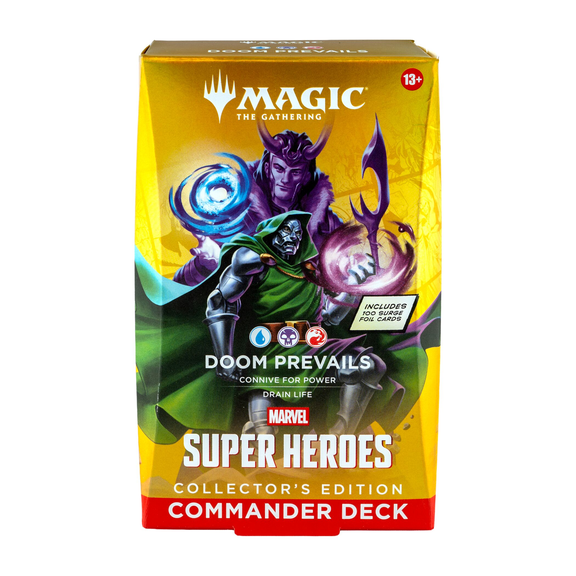 Magic: The Gathering Marvel Super Heroes Collector Commander Deck Doom Prevails