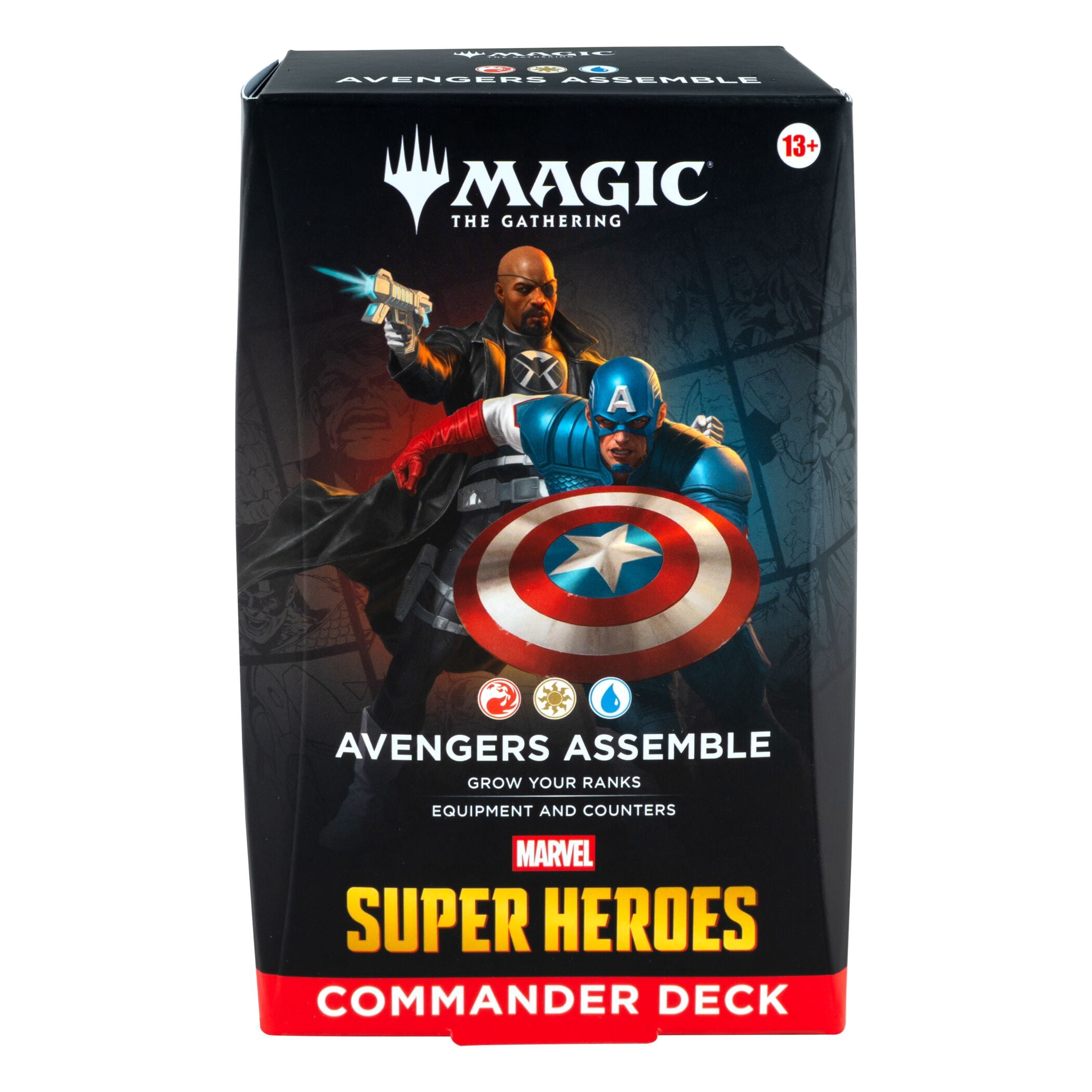 Magic: The Gathering Trading Card Games Marvel Super Heroes Commander Deck Avengers Assemble
