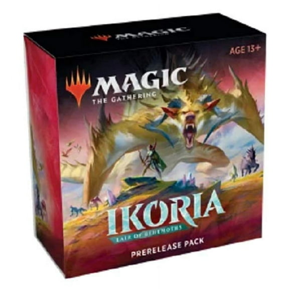 MTG Magic The Gathering Ikoria Booster Prerelease Pack Set Kit - Box of 6 Packs + More
