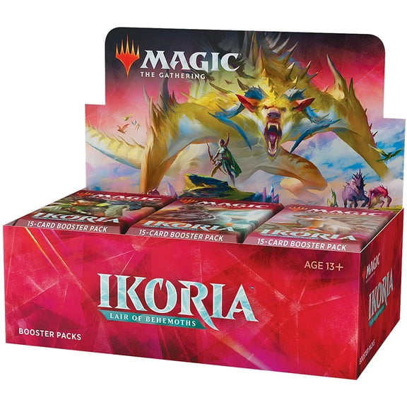 MTG Magic: The Gathering Ikoria: Lair of Behemoths Booster Box | 36 Packs (540 Cards + Box Topper)