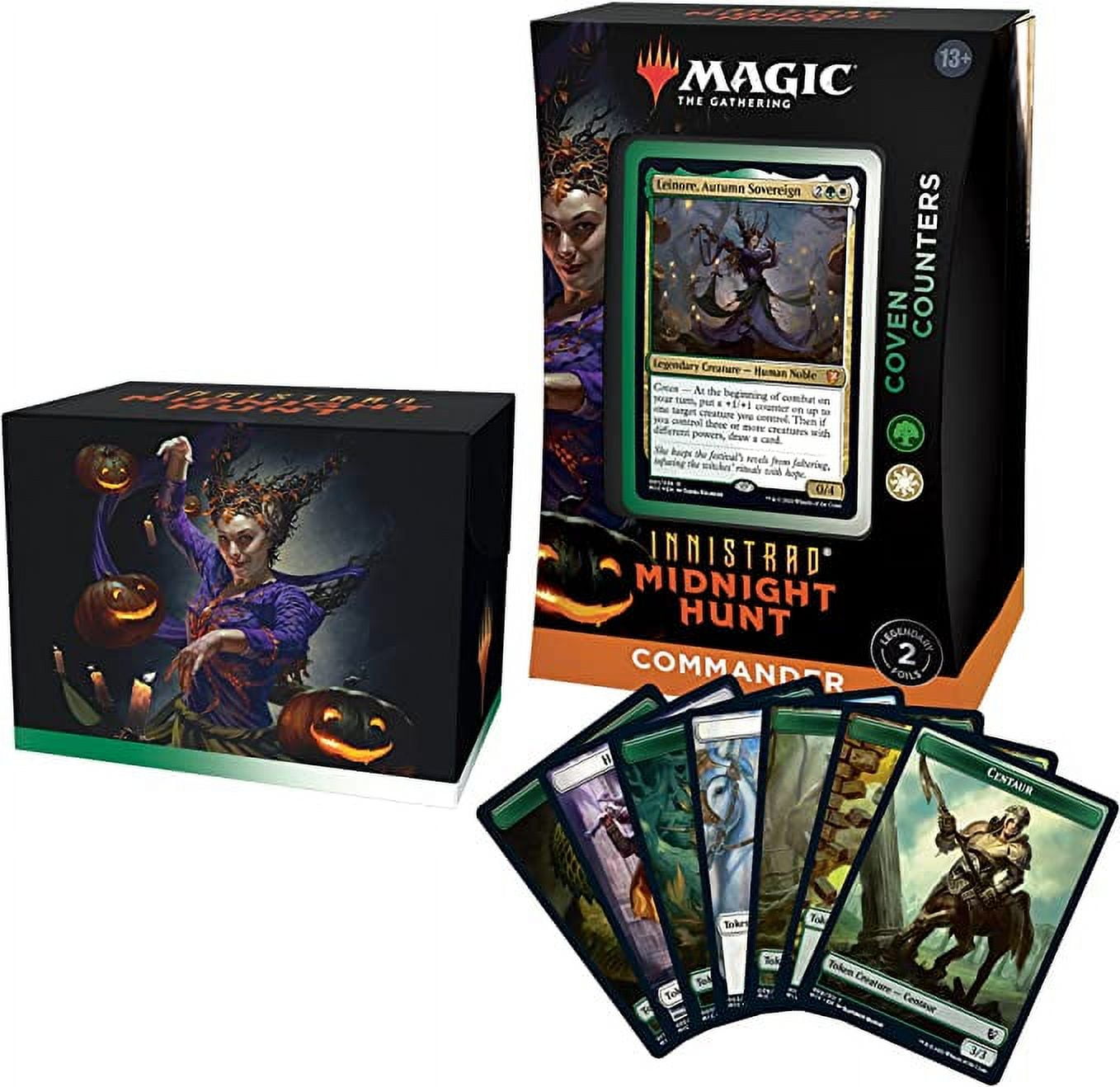 MTG Magic The Gathering Innistrad Midnight Hunt Commander Deck Coven