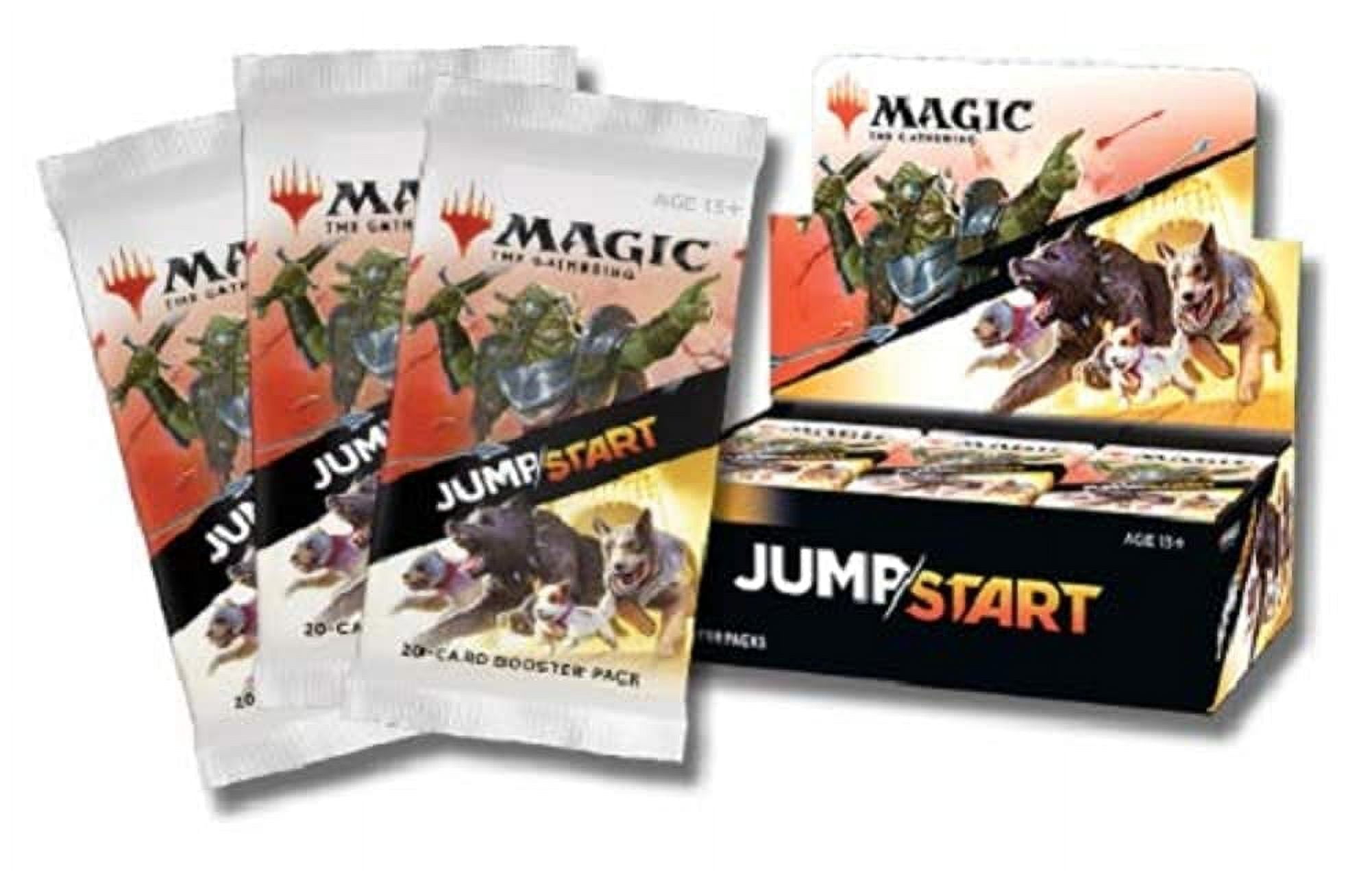 Magic The Gathering Jumpstart 2020 Multipack 4 20-Card Booster Packs | 80  Cards Including Basic Land Cards