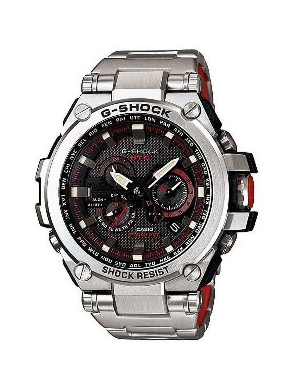 MTGS1000D-1A4 Men's G-Shock MT-G Chrono Black Dial Resin and Steel