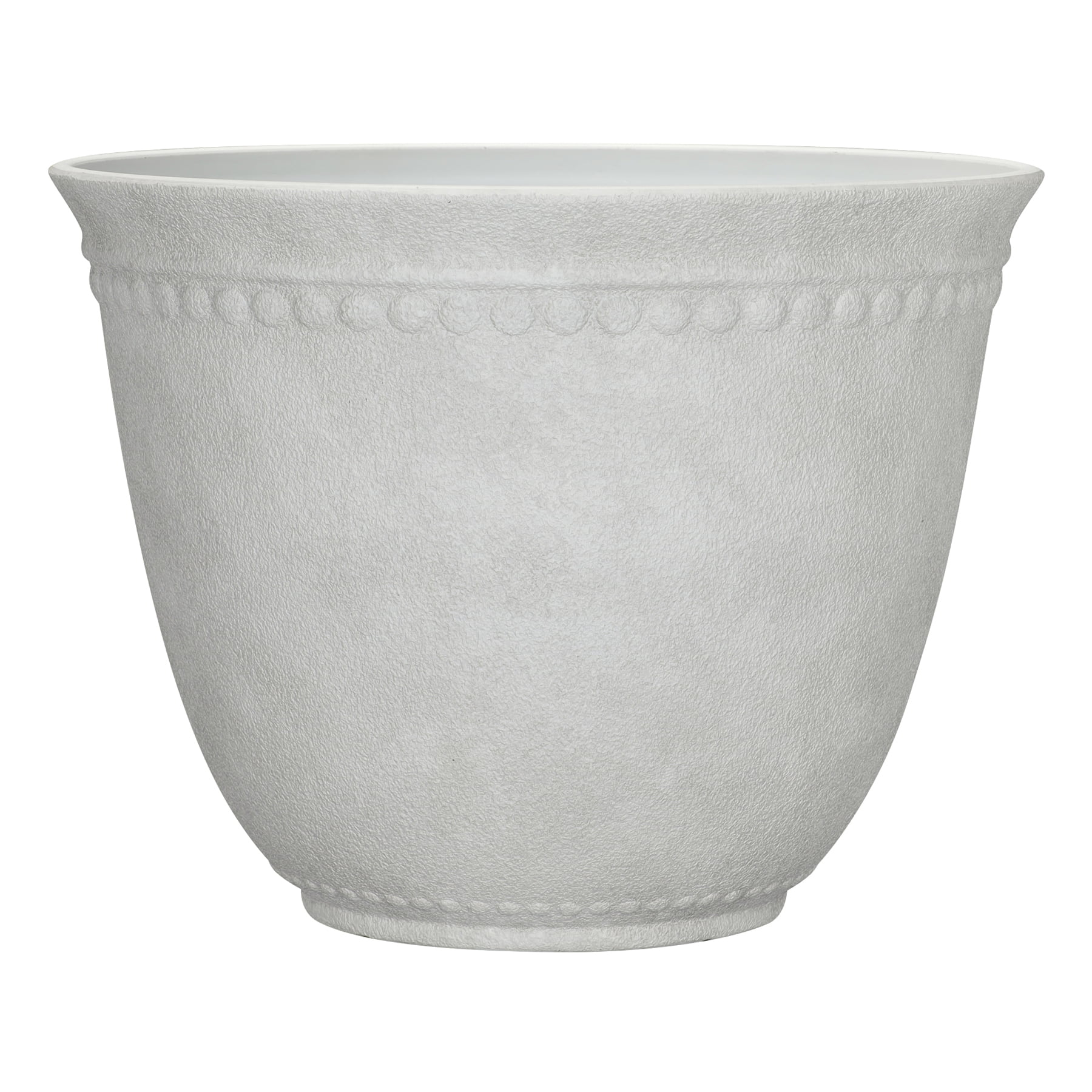 My Texas House White Porch Planter