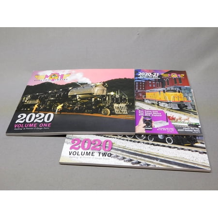 MTH 2020 Volume 1 Volume 2 Ready to Run Train CATALOGS