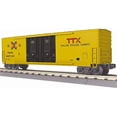 thumbnail image 1 of MTH 30-74850 O TTX 50' Double Door Plugged Boxcar, 1 of 1