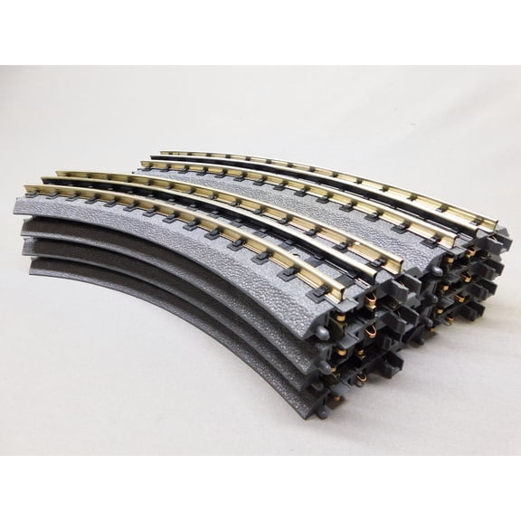 MTH 40-1002 REALTRAX O GAUGE 031 CURVE TRACK SECTIONS  8X 40-1002-8