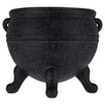 thumbnail image 1 of My Texas House Halloween Cauldron Decorative Planter, Black, 14" x 12", 1 of 6