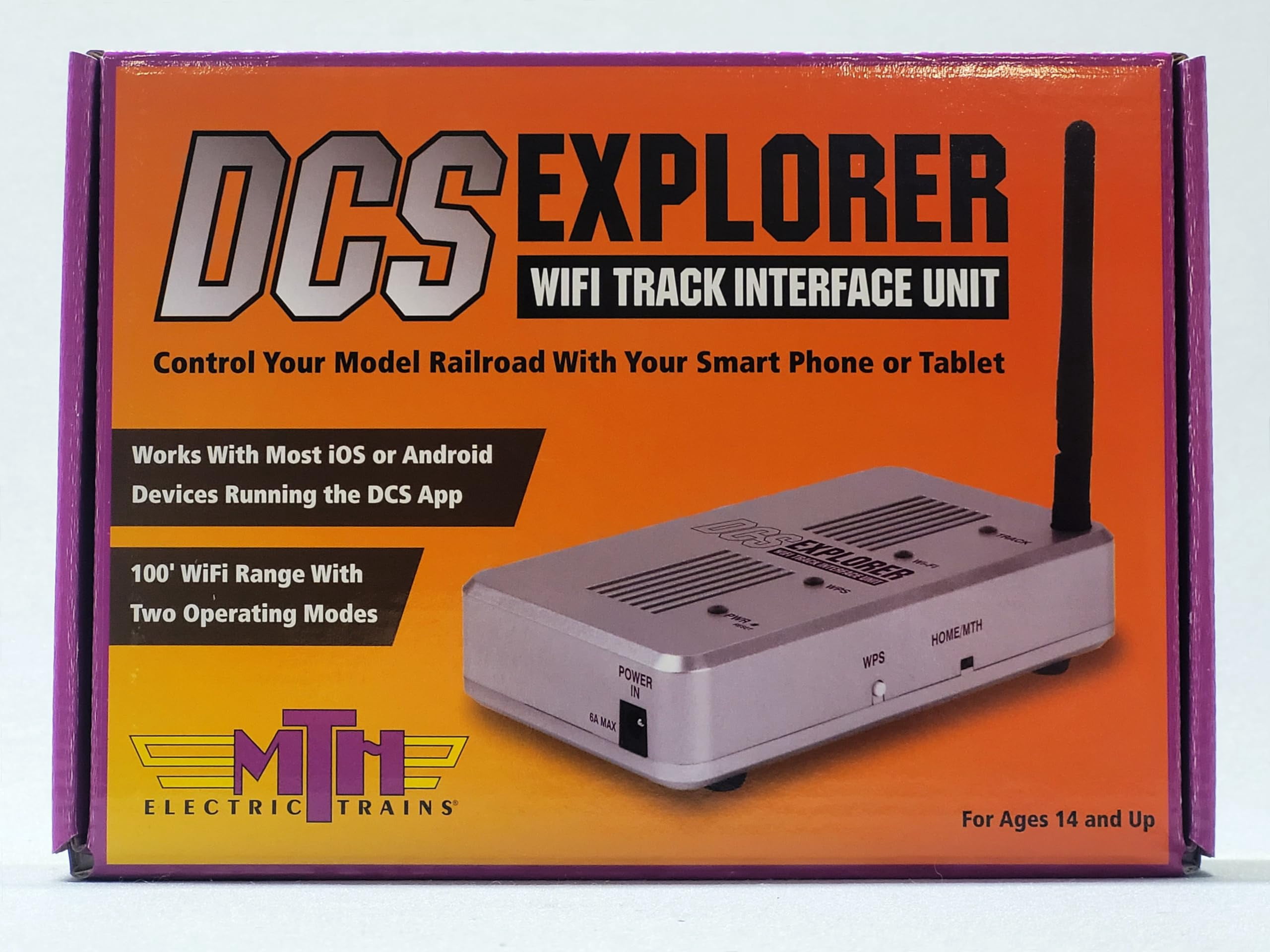 Trach Interface MTH DCS Explorer Track Interface Unit WiFi for Proto 2/3 MTH50-1035 ...