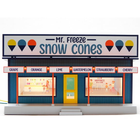MTH MR. FREEZE SNOW CONES ROAD SIDE STAND O GAUGE 30-90692