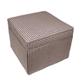 thumbnail image 1 of My Texas House Alamo Large Skirted Ottoman, Gingham Fabric, 1 of 9
