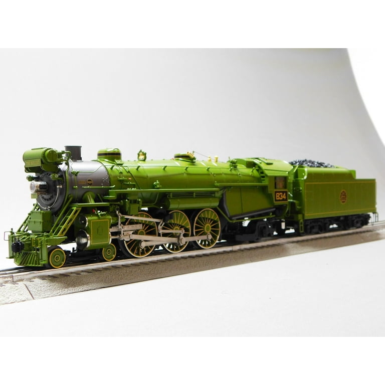 MTH PREMIER CNJ JERSEY CENTRAL BLUE COMET 4-6-2 STEAM ENGINE #834