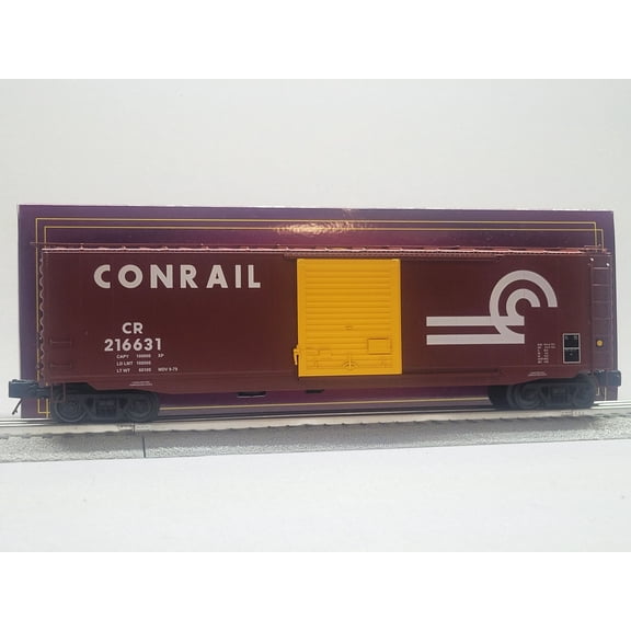 MTH PREMIER CONRAIL 50' PS-1 BOXCAR W/ YOUNGSTOWN STANDARD DOOR O GAUGE 20-99433-216631