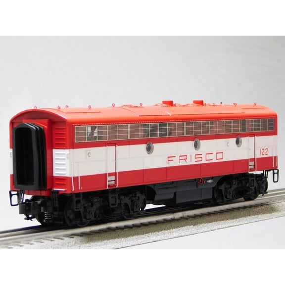 MTH PREMIER FRISCO F-7 B UNIT #122 NON POWERED DIESEL O GAUGE 20-21805-3