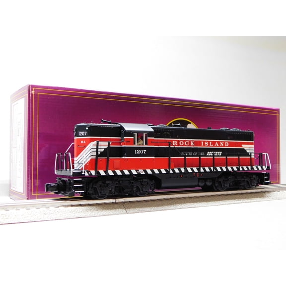 MTH PREMIER ROCK ISLAND GP7 #1207 DIESEL ENGINE W/PROTO 3 O GAUGE 20-29046-1