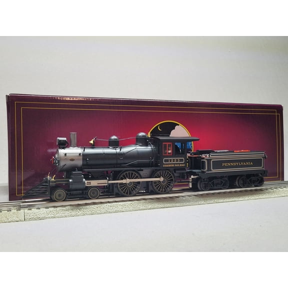 MTH PREMIER STRASBURG AMERICAN 4-4-0 STEAM ENGINE #1223 O GAUGE 20-30102-1