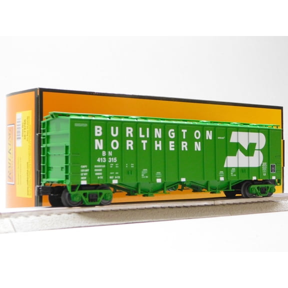 MTH RAILKING BURLINGTON NORTHERN AIRSLIDE HOPPER CAR O GAUGE 30-75766