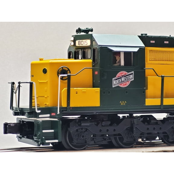 MTH RAILKING CHICAGO NORTH WESTERN SD60 DIESEL ENGINE O GAUGE 30-21339-1
