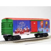 MTH RAILKING CHRISTMAS SANTA CLAUS BOXCAR #2024 O GAUGE train 30-71192