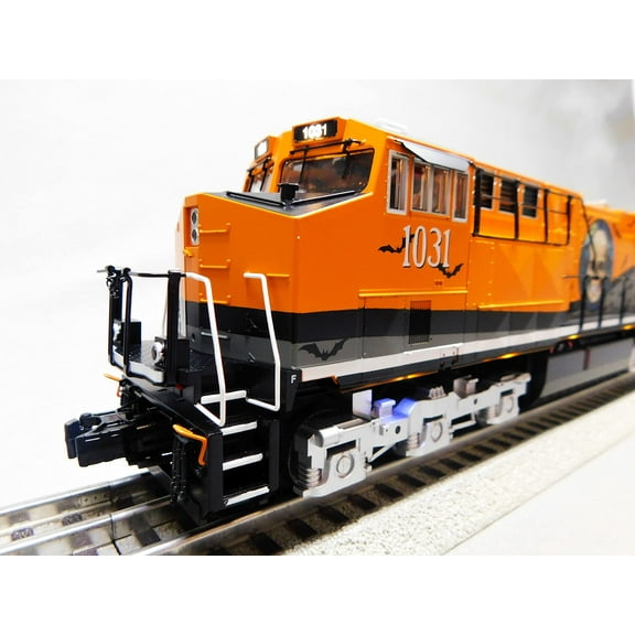 MTH RAILKING Halloween ES44AC Imperial Diesel Locomotive Engine #1031 w/PROTOSOUND 3.0 O Gauge
