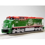 MTH RAILKING MERRY CHRISTMAS ES44AC DIESEL ENGINE #1225 O GAUGE 30-21238-1