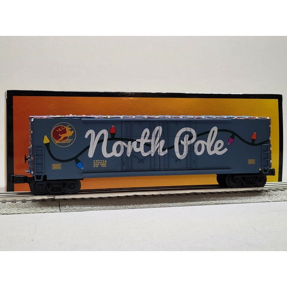MTH RAILKING NORTH POLE EXPRESS TRANSPORT 50' BOXCAR 30-70152D