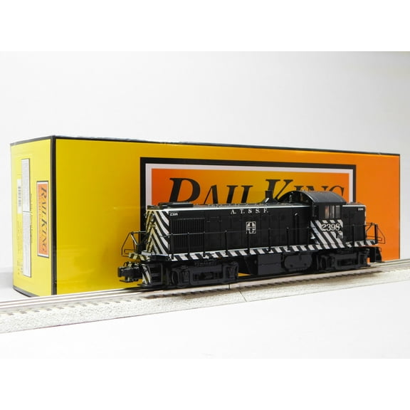 MTH RAILKING SANTA FE ALCO RS-1 #2398 DIESEL ENGINE O GAUGE 30-21276-1